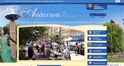 Desktop Screenshot of cityofanderson.com